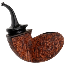Konstantin Shekita Sandblasted Full Bent Tomato with Wenge