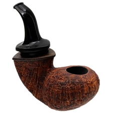 Konstantin Shekita Sandblasted Full Bent Tomato with Wenge