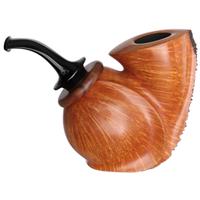 Konstantin Shekita Smooth Reverse Calabash Snail with Rosewood