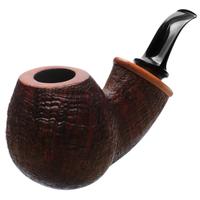 Konstantin Shekita Partially Sandblasted Magnum Bent Apple with Rosewood