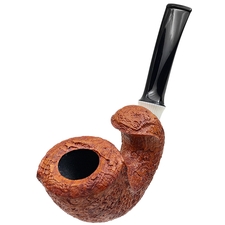 Abe Herbaugh Sandblasted Freehand Horn