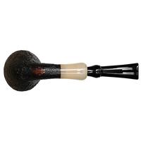 Abe Herbaugh Sandblasted Bent Egg with Horn
