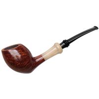 Abe Herbaugh Smooth Bent Egg with Horn