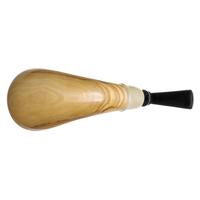 Abe Herbaugh Smooth Olivewood Horn with Horn
