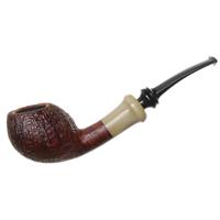 Abe Herbaugh Sandblasted Bent Egg with Horn
