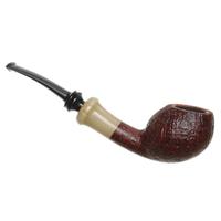 Abe Herbaugh Sandblasted Bent Egg with Horn