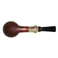 Abe Herbaugh Sandblasted Bent Egg with Horn