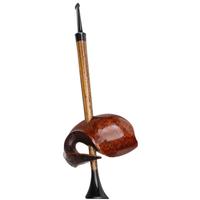 Abe Herbaugh Partially Sandblasted Speared Fish with Bocote