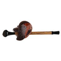 Abe Herbaugh Partially Sandblasted Speared Fish with Bocote