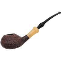 Abe Herbaugh Sandblasted Asymmetrical Tomato with Horn