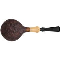 Abe Herbaugh Sandblasted Asymmetrical Tomato with Horn