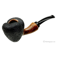 Tsuge Ikebana Partially Sandblasted Acorn (Ohi) (F)