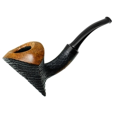 Tsuge Ikebana Sandblasted Freehand (Ohi) (E) (068)