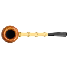 Tsuge Ikebana Smooth Acorn with Bamboo (Kikuchi) (E) (012)