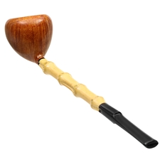 Tsuge Ikebana Smooth Acorn with Bamboo (Kikuchi) (E) (012)