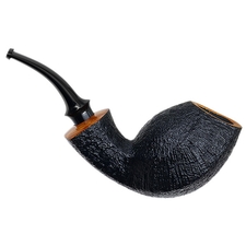 Tsuge Ikebana Sandblasted Bent Egg (F) (319)