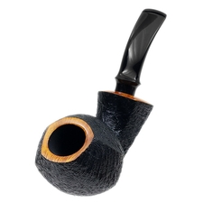 Tsuge Ikebana Sandblasted Bent Egg (F) (319)