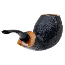 Tsuge Ikebana Sandblasted Bent Egg (F) (319)
