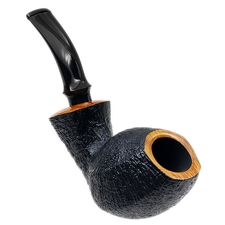 Tsuge Ikebana Sandblasted Bent Egg (F) (319)
