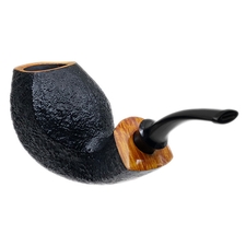 Tsuge Ikebana Sandblasted Bent Egg (F) (319)