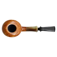 Tsuge Ikebana Smooth Bent Dublin with Horn (Kikuchi) (F) (124)
