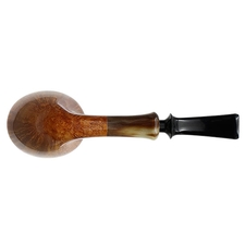 Tsuge Ikebana Smooth Bent Dublin with Horn (Kikuchi) (F) (124)