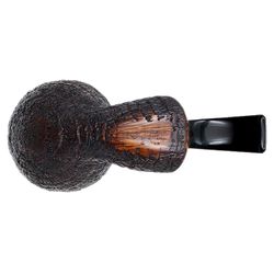 Tsuge Ikebana Sandblasted Bent Dublin Reverse Calabash (Ohi) (G) (225)