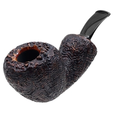 Tsuge Ikebana Sandblasted Bent Acorn Reverse Calabash (Ohi) (H) (236) (2016)