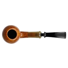 Tsuge Ikebana Smooth Bent Acorn with Horn (Fukuda) (J) (280) (2015)