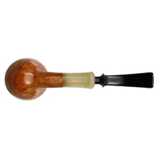 Tsuge Ikebana Smooth Bent Acorn with Horn (Fukuda) (J) (280) (2015)