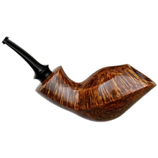 Tsuge Ikebana Smooth Bent Egg (Fukuda) (N) (182) (2017)