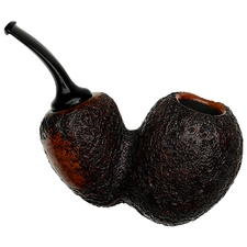 Tsuge Ikebana Sandblasted Blowfish Reverse Calabash (Ohi) (F) (230) (2016)