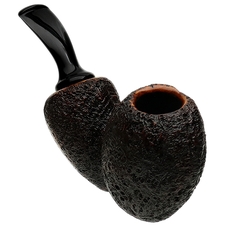 Tsuge Ikebana Sandblasted Blowfish Reverse Calabash (Ohi) (F) (230) (2016)