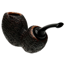 Tsuge Ikebana Sandblasted Blowfish Reverse Calabash (Ohi) (F) (230) (2016)