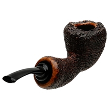 Tsuge Ikebana Sandblasted Bent Dublin Reverse Calabash (Ohi) (G) (223) (2016)