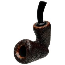 Tsuge Ikebana Sandblasted Bent Dublin Sitter Reverse Calabash (Ohi) (G) (023) (2018)