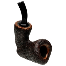 Tsuge Ikebana Sandblasted Bent Dublin Sitter Reverse Calabash (Ohi) (G) (023) (2018)