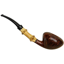 Tsuge Ikebana Smooth Acorn with Bamboo (Kikuchi) (G) (027) (2018)