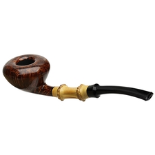 Tsuge Ikebana Smooth Acorn with Bamboo (Kikuchi) (G) (027) (2018)