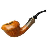 Tsuge Ikebana Smooth Bent Dublin with Horn (Fukuda) (M) (043) (2015)