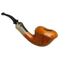 Tsuge Ikebana Smooth Bent Dublin with Horn (Fukuda) (M) (043) (2015)
