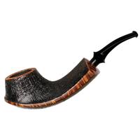Tsuge Ikebana Partially Sandblasted Volcano (Kikuchi) (E) (014) (2019)