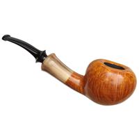 Tsuge Ikebana Smooth Acorn with Horn (Fukuda) (H) (234) (2017)