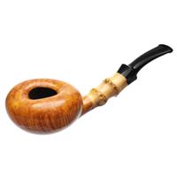 Tsuge Ikebana Smooth Tomato with Bamboo (Kikuchi) (H) (075) (2020)