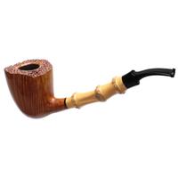 Tsuge Ikebana Smooth Bent Dublin with Bamboo (Fukuda) (N) (030) (2016)