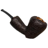 Tsuge Ikebana Sandblasted Reverse Calabash Bent Dublin Sitter (Ohi) (G) (164) (2019)