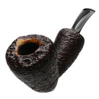 Tsuge Ikebana Sandblasted Reverse Calabash Bent Dublin Sitter (Ohi) (G) (164) (2019)