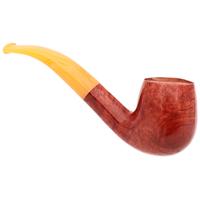 Genod Soleil Levant Smooth Bent Billiard with Yellow Lucite (606)