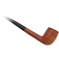 Genod Smooth Natural Bent Billiard Churchwarden (09)