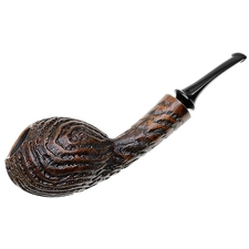 Doctor's Partially Sandblasted Strawberry Wood Tadpole